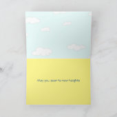 Gravure de polyéthylène glycol - carte pliée perso (Intérieur)