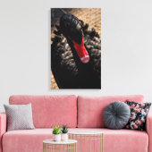Gravure de toile de fermeture de cygne noir (Insitu(Salon))
