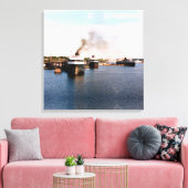 Gravure de toile de Ludington Car/Rail Ferries (Insitu(Salon))