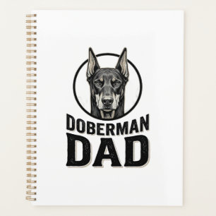 Gravure Papa Doberman Vintage Création pour Amoure
