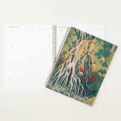 Gravure sur bois de la cascade de Kirifuri de Hoku (Devant avec enveloppe)