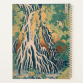 Gravure sur bois de la cascade de Kirifuri de Hoku (Dos)