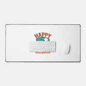 Gravure Vintage Joyeux Halloween Maison Hantée De (Clavier et souris)