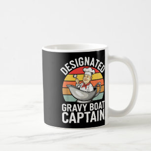 Gravy Boot Kapitein Grappig Thanksgiving Eten Koffiemok