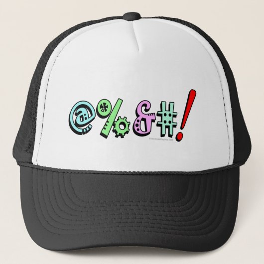 Grawlix Casquette PERSONNALISABLE (Devant)