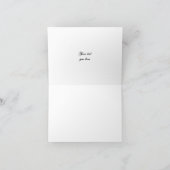 Gray 25e anniversaire mariage argent Merci (Intérieur)