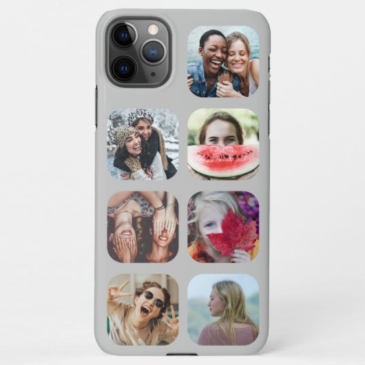 Gray 7 Foto Collage Sjabloon iPhone Case iPhone Hoesje (Achterkant)