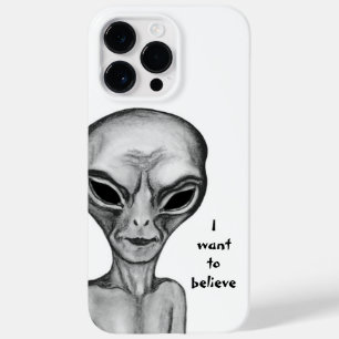 Gray Alien, ik wil geloven Case-Mate iPhone 14 Pro Max Hoesje