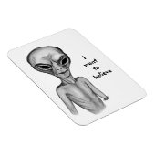 Gray Alien, ik wil geloven Magneet (Rechterzijde)