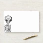 Gray Alien, ik wil geloven Post-it® Notes (Op bureau)