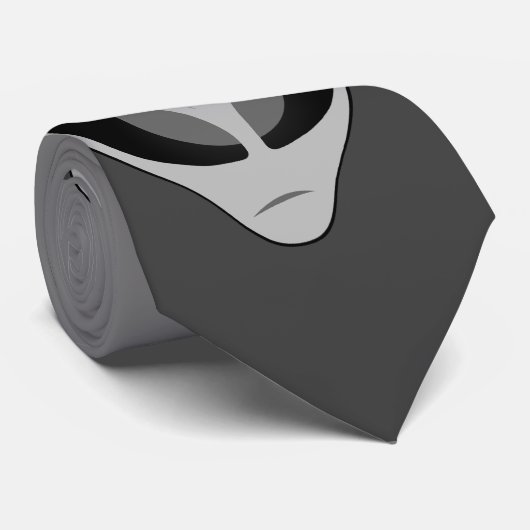 Gray Alien Stropdas (Opgerold)