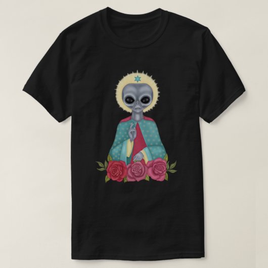 Gray Alien T-shirt (Design voorkant)