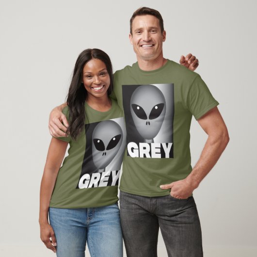 Gray Alien T-shirt (Unisex)