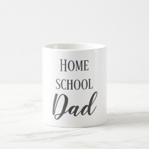 Gray and White Home School Pap Koffiemok