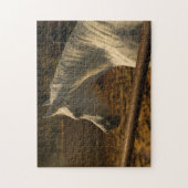 Gray Arabian Horse Legpuzzel (Verticaal)