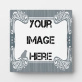 Gray Bird Art Plaque Fotoplaat (Voorkant)