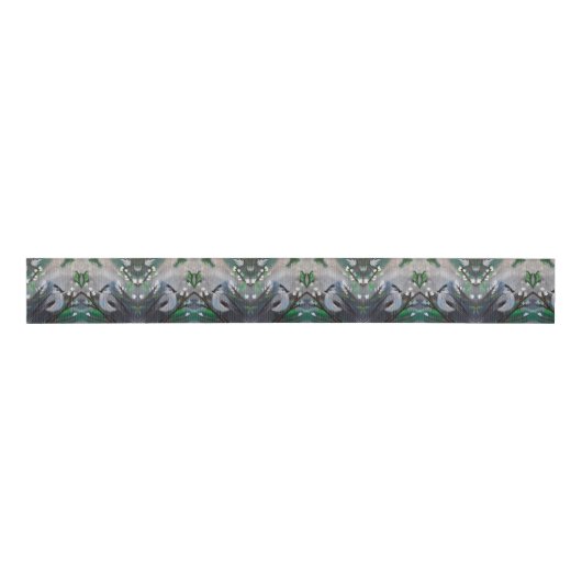 Gray Bird Grosgrain Lint (Voorkant)