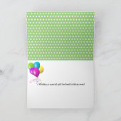 Gray Birthday Mice op Polka Dots Kaart (Binnen)