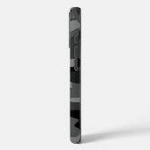 Gray Black Camo Case-Mate iPhone Case (Achterkant / Links)