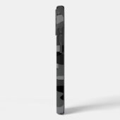 Gray Black Camo Case-Mate iPhone Case (Achterkant / Links)