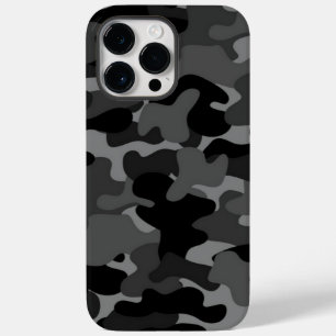 Gray Black Camo Case-Mate iPhone 14 Pro Max Hoesje