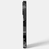 Gray Black Camo Case-Mate iPhone Case (Achterkant / Links)