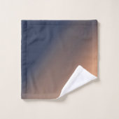 Gray-blue et beige. (Gant de toilette)