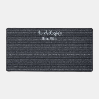 Gray Blue Texture Effet Bureau Mats & Pads