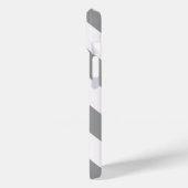Gray Bold Chevron Case-Mate iPhone Case (Achterkant / Links)