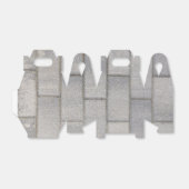 Gray Brick Cement Sidewalk Bedankdoosjes (Uitgevouwen)