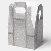 Gray Brick Cement Sidewalk Bedankdoosjes (Geopend)