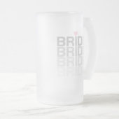 Gray Bride Fade Matglas Bierpul (Voorkant rechts)