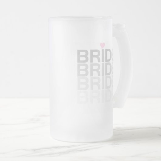 Gray Bride Fade Matglas Bierpul (Voorkant rechts)