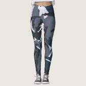 Gray Camou Leggings (Voorkant)