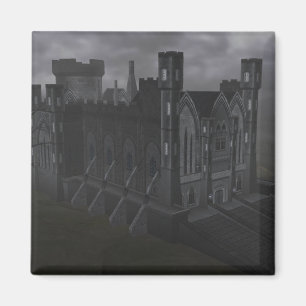 Gray Castle Magnet Magneet