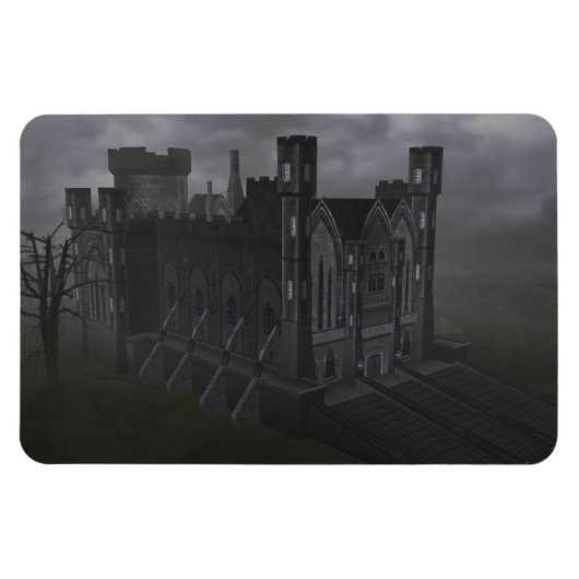 Gray Castle Magnet Magneet (Horizontaal)
