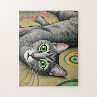 Gray Cat 250 Piece Puzzle