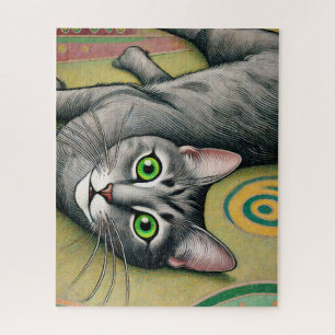Gray Cat 500 Piece Puzzle