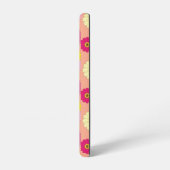 Gray Cat Reaching for Flowers Samsung Galaxy Case Hoesje (Linkerkant)