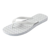 Gray Chevron Teenslippers (Schuin)