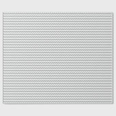 Gray Chevron Wrapping Paper Cadeaupapier (Vlak)