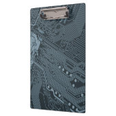 Gray Circuit Board Klembord (Links)