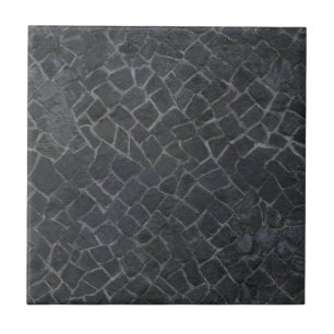 Gray Cobblestone Rock Path Texture Background Tegeltje