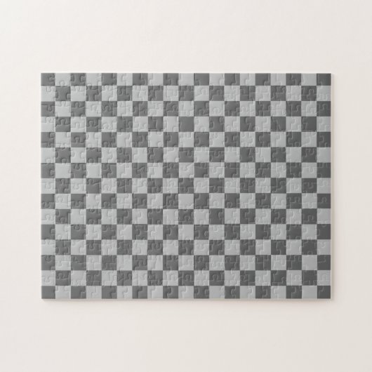 Gray Combination Checkerboard van Shirley Taylor Legpuzzel (Horizontaal)