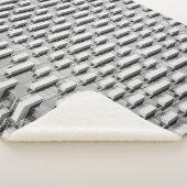 Gray concrete building sherpa deken (3/4)