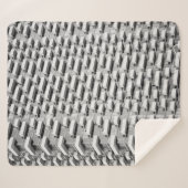 Gray concrete building sherpa deken (Voorkant (horizontaal))