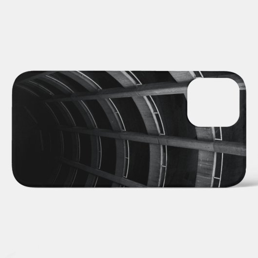 GRAY CONCRETE COLUMNS Case-Mate iPhone CASE (Achterkant (horizontaal))