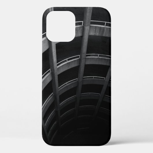 GRAY CONCRETE COLUMNS Case-Mate iPhone CASE (Achterkant)