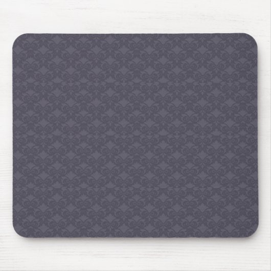 Gray Damask Bows Muismat (Voorkant)