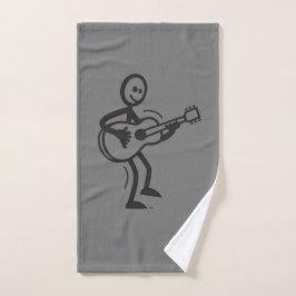 Gray Dancing SAM Hand Towel Handdoek